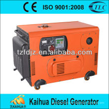 generador diesel silencioso refrigerado por aire portátil para el hogar